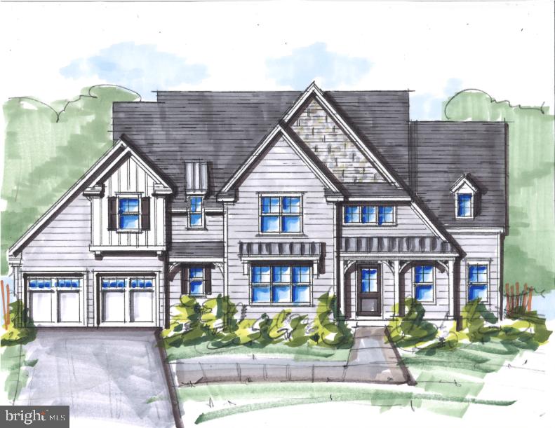 Introducing The Warren at Troutbeck Farm, this generous floor plan is customizable to fit all of your needs. If a main floor bedroom and full bath is desired or a 5th bedroom on upper floor is needed, this may be the plan for you. TROUTBECK FARM is sited in bucolic Willistown Twp., within walking distance to downtown Malvern and amidst Philadelphia's historic Main Line. Troutbeck is the latest community brought to life by local, semi-custom and award winning Moser Homes. This spectacular setting of nearly 70 acres is breathtaking. One could say this offering can not be duplicated, however, now available to only 34 lucky home buyers. Hallmarks of Troutbeck Farm include; Long curved tree lined entry approach, cobblestone curbs, mature perimeter property plantings and site trees, community walking trail, stylish home exteriors with Quarry Cut stone, James Hardie siding and Brick, manageable home sites backing to open space. Interior features include; Open floor plans with abundance of windows and light, 10' main floor ceilings, oversized baseboards, solid interior doors, moldings to include crown and Adams casing at all windows and cased openings, beam ceiling in the family room, bookcase at the fireplace, private main floor study, butler pantry, generous mudrooms, wide plank engineered hardwood flooring on the main level, 3 story open staircase, Local Chester County Kitchen with Bosch SS appliance package with 6 burner commercial cook top and french door refrigerator, lavish 5 piece primary bath with dual sinks and free standing tub and much much more! At Moser Homes customization is welcomed and encouraged, we love watching your dream home come to life. Work with our local craftsman and vendors while using the design team at award winning Z Domus Designs who are dedicated to new construction and great design, all while maintaining budgets and timelines. Troutbeck offers an incredible location, close proximity to PHL International Airport, Regional and Amtrak services, major roadways and dining, shopping and entertainment destinations from, Phila., The Main Line and West Chester areas making this a true Town and Country lifestyle! The starting price for The Warren as noted with additional elevations and options available.