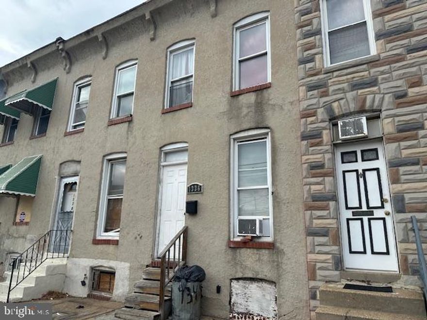 CALLING ALL INVESTORS!  RENOVATION OPPORTUNITY IN WASHINGTON VILLAGE!  Charming rowhome with tons of potential!  Main level with a living room, dining room, and kitchen.  Upper level with 3 bedrooms and 1 full bath, an unfinished basement for storage, and rear patio.  Lots of renovations happening on this block!  Located close to UMMC, stadiums, downtown Baltimore, and major roadways.  Perfect opportunity to renovate and resell or renovate and add to your rental portfolio.  Property is sold as-is with any contents in or on the property.