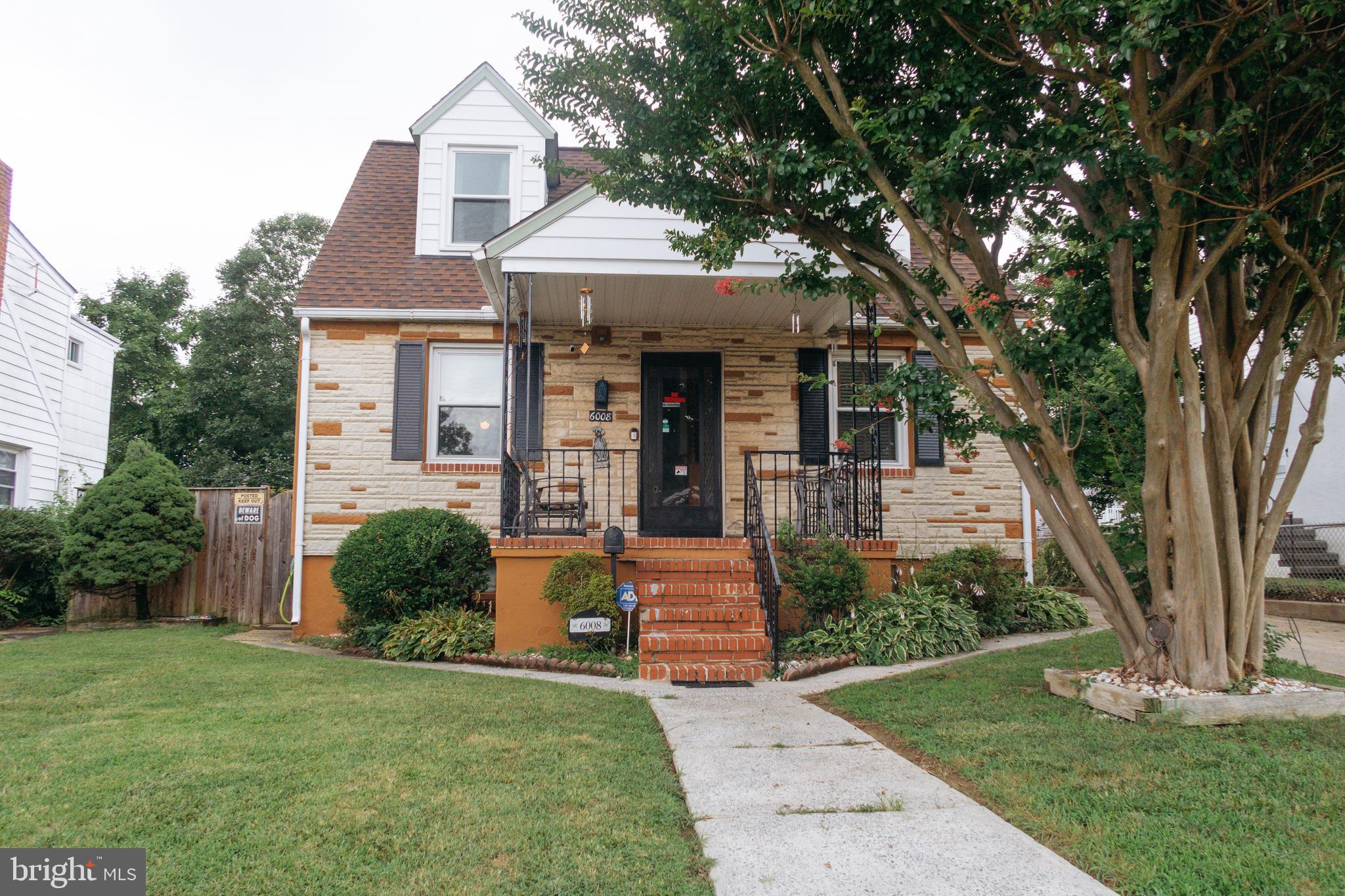 Welcome to this cozy 3-bedroom, 1.5 bath detached home tucked away on a quiet street in Baltimore’s Belair-Edison neighborhood. This solid home features a spacious layout and a vintage charm and has off-street parking! Home has new carpet, fresh paint, roof cert (2018), updates to boiler (2020), hot water tank(2013), a wooden deck, a brick porch, storage ....and so much more! Enjoy a generous living room, family room and dining area, natural light, and comfortable bedrooms. The basement offers ample space for a fourth bedroom, or rec. room —bring your ideas and make it your own. Outside, there’s a private yard with a 6 foot privacy fence, perfect for relaxing or entertaining, with electricity in the yard, and shed! With a little personal touch, this home offers great potential in a convenient location. Sold as-is. Don’t miss your chance to make it yours!