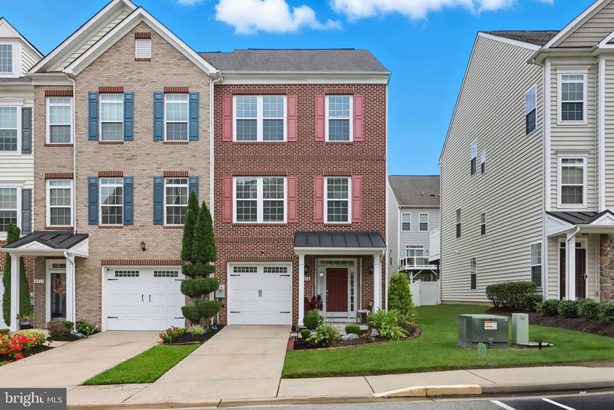 Back on market- ready for a quick close! Welcome home to this stunning and meticulously maintained 3-bedroom, 3.5-bath all-brick end-unit townhome with a 1-car garage in the highly sought-after Parkside community of Upper Marlboro! Perfectly blending elegance with modern comfort, this home offers over 2,500 sq ft of beautifully designed living space.

Step inside to your inviting lower-level foyer that opens to a spacious entertainment area complete with a custom-built fireplace feature wall and a full bathroom — ideal for gatherings, a guest suite, or home office.

The main level boasts gleaming hardwood floors, granite countertops, stainless steel appliances, a stylish built-in shelving unit, and an open-concept layout perfect for both entertaining and everyday living. A convenient half bath and a cozy secondary living area provide added flexibility.

Retreat upstairs to your luxurious primary suite featuring a walk-in closet, dual vanities, soaking tub, and a separate glass-enclosed shower. Two additional spacious bedrooms and a full hall bath complete the upper level.

Outside, unwind in your private backyard oasis featuring a composite deck and full white privacy fence — the perfect setting for summer BBQs or quiet evenings outdoors.

Enjoy resort-style amenities including a community pool, clubhouse, walking trails, and more. This one checks all the boxes — schedule your private tour today before it’s gone!