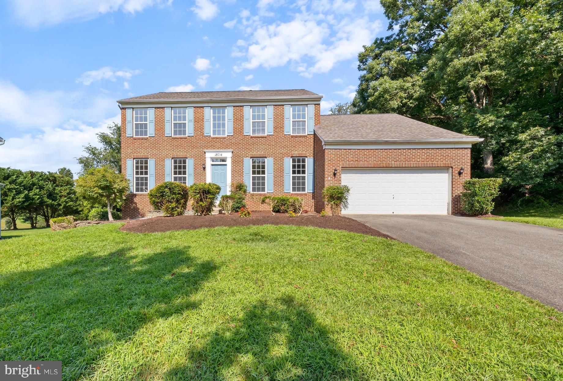Fall in love with this beautifully updated brick-front colonial in the highly sought-after Kings Crossing/Woodcliffe Park community. From the moment you enter the elegant two-story foyer, you’ll feel the warmth and thoughtful design that make this home truly special. 
The main level features brand new Bruce Gunstock hardwood floors (2025), fresh designer paint, and a versatile layout with a main-level bedroom and full bath — perfect for guests, an in-law suite, or a home office. The spacious eat-in kitchen is a showstopper, offering an abundance of cabinet and counter space, a center island, stainless steel appliances, and brand new quartz countertops with designer backsplash. It flows seamlessly into a sunny breakfast nook and the family room with a cozy gas fireplace — ideal for everyday living and effortless entertaining! Step outside ​from the breakfast area, to the large maintenance-free deck — a peaceful retreat perfect for outdoor dining, relaxing, or hosting gatherings. 
Upstairs, you’ll find four generously sized bedrooms, including a luxurious primary suite with a large walk-in closet and spa-style bath. Each bedroom is bright, airy, and thoughtfully finished with lighted ceiling fans.
Need room to grow? The walk-out basement offers over 1,600 sq ft of unfinished space — ready for your dream home gym, media room, rec space, or extra bedrooms.
✅ Major Updates Include:
New architectural roof (2021)
75-gallon gas water heater (2025)
High-efficiency HVAC (2017)
Quartz kitchen countertops (2025)
Hardwood floors throughout main level (2025)
New Carpet on upper level (2025)
Interior and exterior freshly painted (2025)
Radon remediation system (2025)
Most appliances replaced in recent years
🌿 Unbeatable location near community trails, playgrounds, pools, and open green spaces. Enjoy easy access to Black Hill Regional Park, the South Germantown Rec Complex, I-270, MARC train, shopping, dining, and more!
📸 Don’t miss the virtual tour and interactive floor plan — this home is a must-see!
