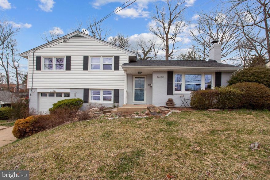 You found it! An absolutely perfect house to call home that sits among nature and trees in the heart of Springfield, Virginia! On your way in, admire the beautiful front lawn with a walkway and charming front porch. Walk inside to an open concept with a large living room and kitchen that organically flow from one to the other. Heated floors throughout the main level with a fire place and all updated stainless steel kitchen appliances. Right off the kitchen is a fenced-in backyard with a fantastic patio perfect for hosting. Enjoy an entertainment center or even a 4th bedroom on the split level with large windows and unique hardwood floors. Walk to the upper level and find more pristine hardwood flooring and 3 bedrooms with a full bath. Sunlight pours through double windows in each bedroom all overlooking nature and grass. To top it off, this home has a brand new roof fall of 2019 and water heater replaced in 2020. The immaculate condition and floorplan of this house is desirable in endless ways. Welcome home!