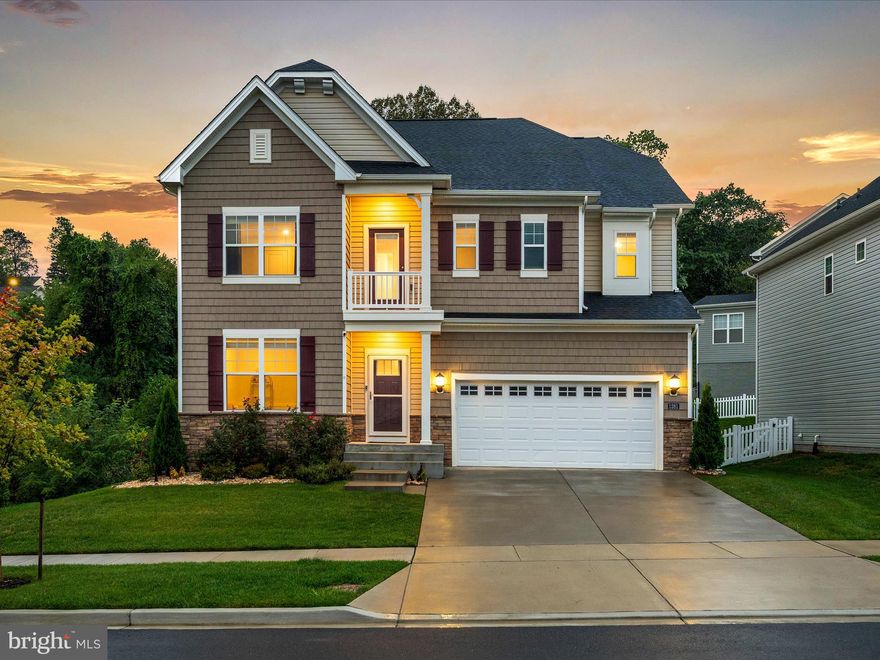 Welcome to 1281 Backbone Way  where style, space, and comfort come together seamlessly in one of the finest lots in Sycamore Ridge. This beautiful Lennar Norwood Model home features luxury vinyl floors, an open-concept layout, and a seamless flow between the living room with fireplace, gourmet kitchen with island, and spacious dining area, perfect for everyday living and entertaining. Upstairs, a cozy loft offers flexible space for a media room or office. The luxurious primary suite boasts a spa-like bath with double vanities and a walk-in closet. It is complete with trey ceilings and exudes comfort. Three additional bedrooms upstairs include one with a private balcony, plus two full baths. The fully finished lower level adds even more versatility with a large rec room, full bath, and fifth bedroom. Walk-out to your amazing backyard from the basement level! Enjoy evenings on the back deck, backing to trees and a vacant side lot for added privacy. A two-car garage and driveway offer ample parking. Ideally located in sought-after Frederick, this home has it all—ample space, luxurious style, and a premium lot. Welcome home!