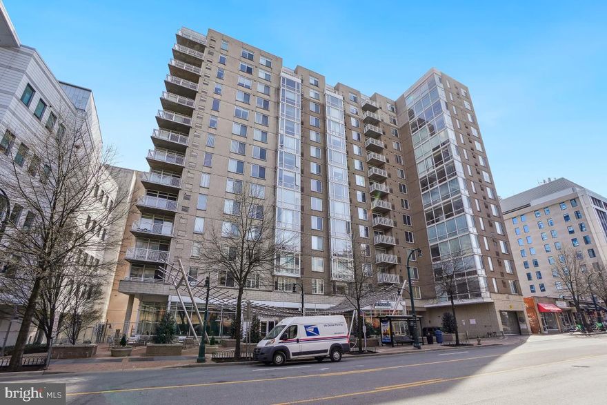 Rare TOP-FLOOR PENTHOUSE at The Crescent in Downtown Silver Spring!

This stunning 1BR/1BA home offers expansive views from a private balcony, including the Sligo Creek watershed. Featuring hardwood flooring in the living area and bedroom and tile in the kitchen, foyer, and bath. 

Includes premium parking space (B2-12) near the elevator, with the option to rent it out.

The Crescent is a well-maintained luxury condominium with a modern lobby, updated corridors, a large community room, and a fully equipped fitness center. Full-time on-site manager and maintenance technician.

Prime location! Steps from Whole Foods, CVS, Safeway, shopping, dining, and entertainment. Just minutes to Silver Spring Metro, Transit Center, and the upcoming Purple Line Library Station. Nearby cultural attractions include the renowned AFI Silver Theatre.

100 Walk Score—ideal for city living!