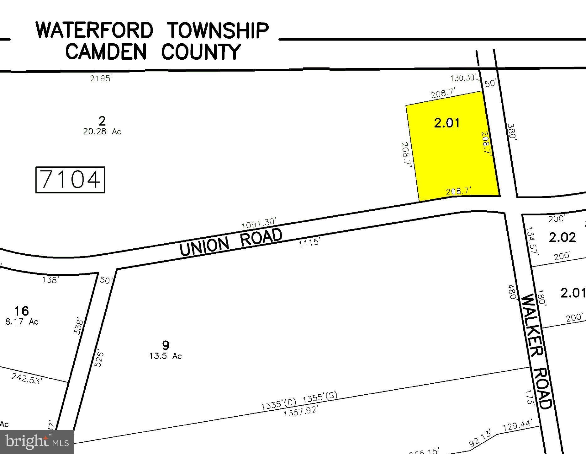 718 UNION ROAD (WINSLOW TWP)