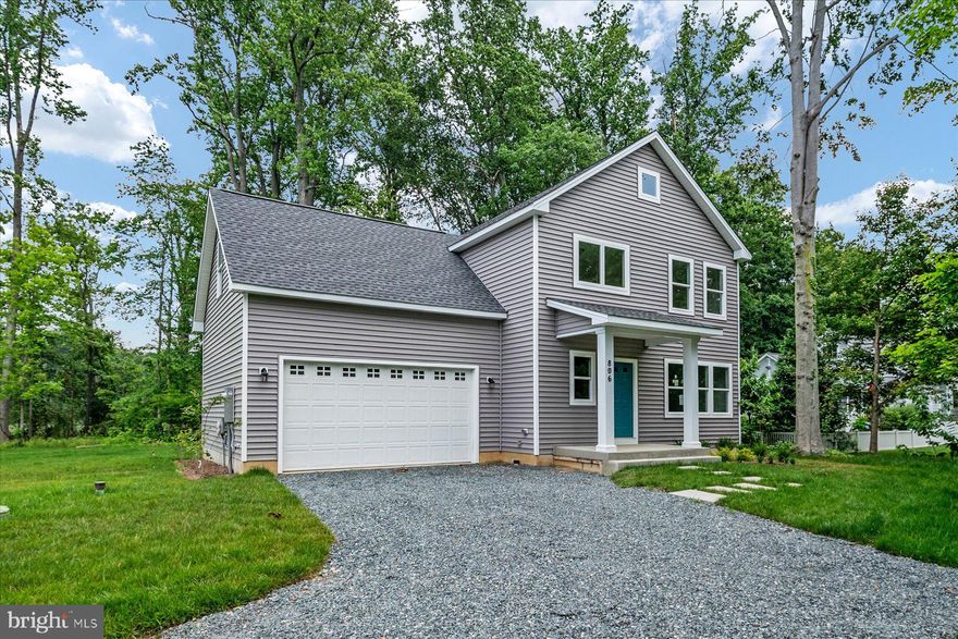 Beautiful 4 bedroom, 2.5 bath 2,300 sqft new construction home. Gourmet kitchen with large island and stainless steel appliances that opens up to dining area and living room with fireplace.  Primary bedroom has a large walk in closet and an attached luxurious bath with double sinks. French doors open up to main level home office. Mud room with laundry hook-up. 2 car garage.  Enjoy backyard with scenic wood and pond views. Direct access to Chesapeake Bay waterfront through community right-of-way along bay for approximately one mile. The quaint waterfront community of North Beach has it all: public fishing pier, half-mile long boardwalk with a bike path, beaches, restaurants, bakery, antique shops, Bayside History Museum, First Fridays (music, food trucks, vendors), and free summer concerts and movies on the beach. Located 1 mile from award winning marina, Herrington Harbour South Marina Resort. Easy commute to Washington D.C., AAFB, Annapolis, and Baltimore.  Voluntary annual HOA of $25 to Holland Point. Builder has 100% financing through VA and FHA programs.  **SPECIAL BUILDER BUY DOWN - SEE ATTACHED DOCUMENT