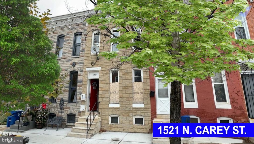 Photo of 1521 N Carey Street, BALTIMORE, MD 21217 (MLS # MDBA2198906)