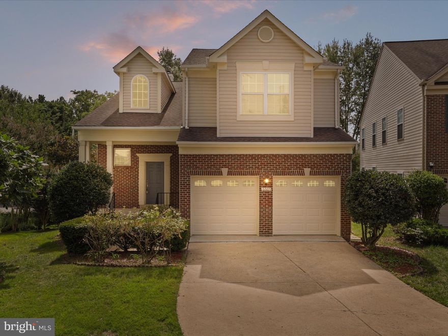 Welcome to 6605 Castle Bar Court.  Nestled in the prestigious KINGSTOWNE community, this exquisite, freshly-painted, Colonial-style residence offers a harmonious blend of luxury and comfort, and is perfect for those seeking an elevated lifestyle. Situated in a private cul-de-sac with no through-street access, this home offers quiet and privacy. With over 3,700 square feet of thoughtfully designed living space, this home features five spacious bedrooms and three and a half elegantly appointed bathrooms, ensuring ample room for relaxation and entertainment. Step inside to discover an inviting open floor plan that seamlessly connects the family room to the kitchen, creating an ideal space for gatherings. New wood blinds have been installed throughout. The family room, adorned with a cozy gas fireplace, invites warmth and charm, while large bay windows bathe the area in natural light, enhancing the home's welcoming ambiance. Wood floors and brand new carpet flow throughout the main level, adding sophistication to every corner. The kitchen is a culinary enthusiast's dream, equipped with stainless steel appliances and granite countertops including a brand new five burner gas stove and microwave oven, all designed to elevate your cooking experience. The adjoining dining area is perfect for hosting dinner parties or enjoying casual meals with loved ones. Retreat to the spacious primary suite, a serene oasis featuring a luxurious en-suite bathroom that promises relaxation and rejuvenation. With brand new carpet on entire upper level along with new light fixtures and ample space, this private sanctuary is designed for ultimate comfort. Additional bedrooms are generously sized, providing flexibility for guests, a home office, or personal hobbies. The fully finished basement with brand new carpet offers additional living space with an outside entrance, perfect for entertaining or as a private retreat. Step outside to the beautifully landscaped backyard, which backs onto an open common area, providing a sense of tranquility and privacy. Enjoy outdoor living on the expansive deck and patio, ideal for summer barbecues or quiet evenings under the stars. This home also boasts a two-car attached garage with a concrete driveway, ensuring convenience and ample parking for guests. The community amenities are second to none, featuring a pool, tennis courts, basketball courts, and walking trails, all designed to enhance your lifestyle and foster a sense of community. With its prime location, luxurious features, and a vibrant community atmosphere, this property is more than just a home; it's a lifestyle waiting to be embraced. Experience the perfect blend of elegance and comfort in this stunning KINGSTOWNE residence.  Vacant home and no rent back required, don't miss this opportunity and schedule your tour!