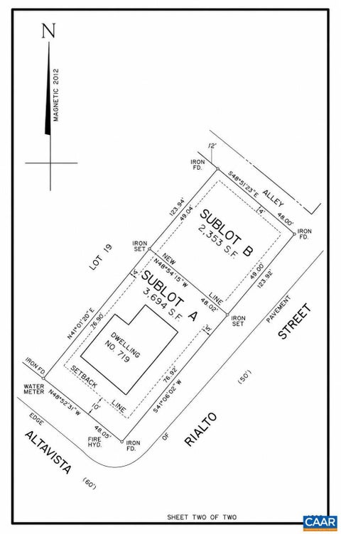 Vacant Land For Sale - TBD Altavista Ave<br/> CHARLOTTESVILLE, VA 22902