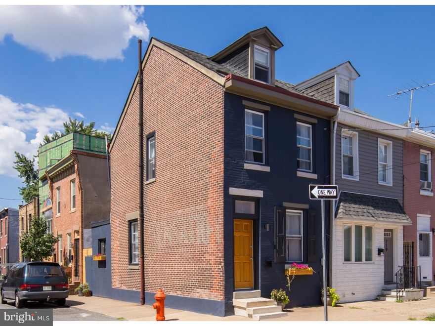 Your new home is a sun-drenched corner property in the heart of Fishtown at the intersection of Hewson and Gaul. Charm and character are what you'll find at 717 Gaul Street with exposed brick, original moldings and random width pine flooring found throughout the house. Upon entry you'll discover an open living room and dining room which will be perfect for entertaining friends and family. Your kitchen rounds out the first floor, with access to your back patio with a bonus gate and entry from Hewson Street. Upstairs you'll find 3 bedrooms and your updated bathroom. Let's not forget the finished basement which is ideal for an office, play area, man cave or just extra living space. This property is right around the corner from Loco Pez, Cedar Point, ReAnimator and close to all the other Fishtown hotspots like Frankford Hall, Johnny Brendas, La Colombe and much much more. Commuting to work has never be easier being located so close to I-95 and the Market Frankford EL. We welcome your visit today, you will not be disappointed.