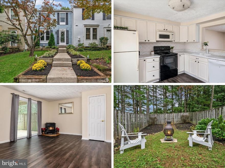 Welcome to this beautiful 4-bedroom, 2-bathroom townhome nestled in a Blue Ribbon School District and sought-after Ulmstead Gardens Community on the Broadneck Peninsula. Conveniently located near Broadneck Elementary School, downtown Annapolis, minutes to the Bay Bridge and Bay Hills Golf Course, this home offers the perfect blend of comfort and accessibility. Step inside to find new paint (2023) throughout and updated luxury vinyl flooring (2021), creating a fresh and inviting atmosphere. The spacious bedrooms provide ample space for relaxation, while the deck and landscaped fenced backyard, backing to serene woods, offer a private outdoor oasis. The finished basement with an updated bathroom (2021), has its own backyard access and can serve as an additional bedroom or versatile living space. With 2 assigned parking spaces right in front of the home, this property combines convenience and charm in a prime location. Don't miss your opportunity to make this home your own!