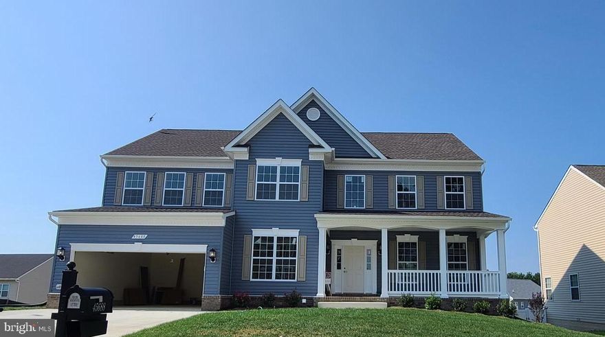 Sold & Settled Augusta #3 at Elizabeth Hills. This home features a fully finished basement with a rec room, full bath and a den, as well as a wet bar area under morning room extension.   Main level features large kitchen with morning room, along with family room,  dining room, living room, and library with a landing with stairs off the rear of the morning room. 2nd floor will have an additional 5 bedrooms and 2 full baths, along with a walk in laundry room. Cosmetic upgrades such as granite kitchen countertops,  cabinets, black stainless steel appliances etc.. included, on a walkout basement site.