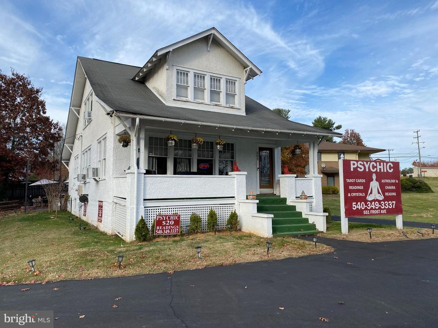 Your chance to work and live in Town!  This property is zoned commercial for residential office.  Check with town for other uses.  Lots of possibilities.  Currently rented at $2,300 per month.  Lease runs thru June 31 2025.  Appointment Only. Professional photos coming soon