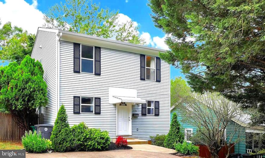 Welcome to 5006 40th Place, a charming colonial style home in the heart of Hyattsville. This 3 bedroom, 3 and a half bath home represents an irresistible combination of a spacious interior floor plan with unbeatable location. This unique property has been recently upgraded and offers 2,016 square feet of living space. On the main floor, you’ll be greeted with a generous open floor plan, seamlessly transitioning between the living room, dining room, and kitchen. The kitchen offers plenty of space for cooking and entertaining with freshly upgraded quartz countertops, stainless steel appliances, and brand new microwave, disposal, and water filter. The centrally located dining room is perfect for entertaining. As you dine, enjoy the abundant natural light and the view of the park through the rear doors that open onto the back deck. The covered and recently re-sealed deck is a perfect place to relax in the shade as you enjoy the property’s lush green space that abuts Driskell Park. Laundry is located on the main floor for ultimate convenience. Upstairs you’ll find 3 bedrooms and 2 full bathrooms, with luxury vinyl flooring throughout. The roomy primary suite bathroom offers a generously-sized closet within, and you’ll enjoy a tree-lined view from each of the bedrooms. Downstairs in the fully finished basement, you’ll find a large, bright living space. This space is truly multi-purpose: it can function as a recreation room or be used as a guest suite, as it has its own kitchenette, full bathroom, and side yard walk-out. Recent upgrades include: a new roof (2017), new furnace (2018), and new water heater (2022). Located in the midst of all that vibrant Hyattsville has to offer, you’ll be just steps from the restaurants and shopping amenities of the Arts District - Vigilante, Streetcar 82, Franklins, Busboys and Poets, the list goes on! Or take a quick jaunt down to Driskell Park and enjoy the town festivities, sports leagues, splash park, pickleball court, and beautiful gathering spaces the town park has to offer. Schedule your showing today, or visit us at the Open House!