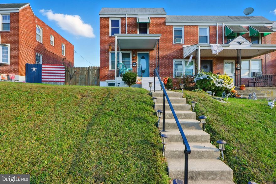 Just listed in Violetville! Beautifully updated end-unit townhome featuring 3 bedrooms and 2 full baths. Recent upgrades include a new roof, windows, and doors. The main level offers a spacious living room with refinished hardwood flooring and recessed lighting, an open concept dining area, and a modern kitchen with stainless steel appliances, granite countertops, and a breakfast bar. Step out to a new back deck overlooking a fenced yard with a built-in pool, lounging area with a fire pit, and storage shed. Upstairs has 3 bedrooms and a full bath, while the finished lower level includes a family room, additional bedroom or office, and a full bath. You will also find a stackable washer and dryer, as well as a utility closet housing the central HVAC unit and water heater. Conveniently located near major highways and shopping—schedule your showing today!