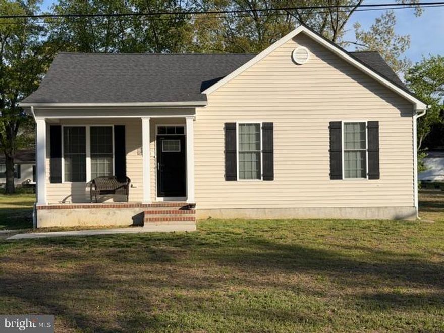 Price of $450,000 includes purchase of home (0.46 ac)  and perc approved lot (0.52 ac) next door.
  
Look no further!  Rare opportunity to own a beautiful  rancher on 0.46 ac ,  and an adjoining 0.52 acre corner lot.  The house and lot have separate deeds, but are being sold together.  The corner lot (parcel154 lot 1) is perc approved.   Tax for parcel 1 is $440.86.  This home was built in 2021.  It has been maintained, and kept meticulously.  It compares nicely to new construction.  The front porch welcomes you to a well-designed open concept 3 BR, 2 full bathrooms home.  Natural light illuminates the living space.  There is no shortage of amenities:  an updated, modern kitchen with SS appliances, under cabinet lighting, granite countertops, whole house sprinkler system.  The laundry room adjoins the kitchen.  This home offers plenty of room for all of your outdoor activities.  It's two blocks to the boat ramp (Chester River).  The lot affords you numerous opportunities for recreation, family events, or even the possibility of new construction.  Easy commute to Route 301, Chestertown, Middletown, and the Bay Bridge.  This is a one of a kind listing.  Don't wait.  Schedule your showings today!  Motivated Seller!