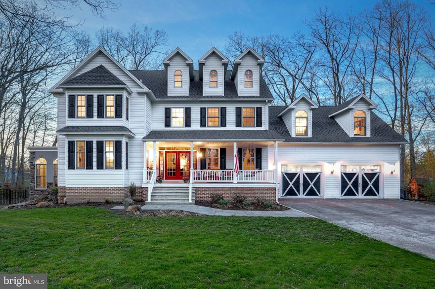 This magnificent home boasts over 4900 sq. ft. of elegance, quality, and attention to detail. You will be welcomed by the covered front porch and wowed by the open three story foyer with marble flooring. The living room has a barn door for privacy. Great room features tray ceilings and crown moldings, as well as a gas fireplace and a wall of glass doors and transoms with an abundance of sunlight. The rooms location, adjacent to the deck, allows for great entertaining. The sun room has long palladium windows, white washed floors, tray ceiling and moldings, all accompanied by the warmth of the two sided gas fireplace. The kitchen has a large pantry with pull out shelving, center island with a breakfast bar, granite counter tops and marble flooring.  All appliances convey and there is a back staircase from the kitchen to the second floor. For dining, enjoy the luxury of choosing between a quaint breakfast nook or a formal dining room. The media room has a wet bar and a fireplace, and for your convenience, a half bath. In addition to the media room you will find a big game room, great for all kinds of entertainment. The maintenance free decking is wonderful for entertaining and gatherings. The owner's suite is a retreat of its own. With a wood burning fireplace, walk in closet and a renovated bath with an inviting soaking tub, it truly is a retreat. The guest suite offers privacy for guests and owners alike, with its own private bath. The bedrooms are all spacious and the upper level bedroom has its own walk in cedar closet. The garage is oversized with high ceilings, making storage a burden you will not have to bear.This home is nestled in a cul de sac with trees, lovely landscaping, and fencing. Just steps to the lake and close to boat docks.The owners have made many new improvements to this home that include new roofing, new zoned heating and cooling systems, new beautiful exterior doors, composite decking and railing, exterior stone to the sunroom, and a gorgeously renovated owners suite bathroom. The quality fencing and breathtaking landscaping done by Hively and so much more to offer.Our Lake is manmade consisting of 300 acres and 5.84 miles of shoreline. Power boats, kayaks, canoes, sailboats and pontoon boats share the Lake. (Some restrictions apply) The Lake offers fun from tubing, water sports, and fishing. We are a private community gated community. Our gate is staffed 24 hours each day. Visitors and guest must register. The recreations activities include the swimming pool with lifeguards and a giant slide with two curves, zero entry with a mushroom fountain depth to 3 feet. Diving is 12 feet deep with two diving boards. Main rectangular pool is 50 x 82 with depths of 4 to 5 feet deep. There is also a bath house and a snack shack. Lake Meade has 10 water front access with boat docks, playground equipment and picnic places. There are 2 basketball courts and a tennis court. The sports complex offers ball field, sand volley ball courts, soccer fields, playground equipment for small children and a picnic pavilion. The marina complex features Macs pizzeria an informal eatery with outdoor deck and summer fun. There are two boat launches, limited boat services available. Our 4th of July celebration is culminated spectacular over the water firework display. Lake Meade Fire and Rescue is conveniently located in our community. Lake Meade Municipality provides us our public water and sewer.