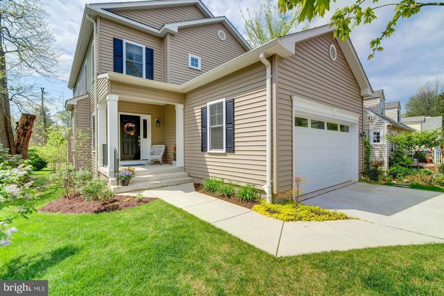 Better than new! Amazing 3 1/2 yr old custom built home w/open floor plan. This sun-filled home features a cook's kitchen open to family room w/wall of windows & deck overlooking  back yard & backing to bike path. With over 3800 sq ft of finished living space with fully finished walk-up basement, back-up generator, and more!  ** with, easy access to Metro, **and award winning FCC schools