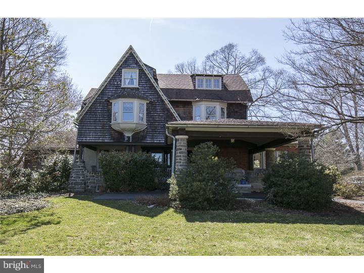 Remember when homes had beautiful, inviting porches, spacious rooms, large dining rooms & fireplaces? This home has it all! You've driven by this once-in-a-lifetime property, now is your chance to own a bit of Wayne's history. The District of North Wayne is on the National Registry of Historic Places. Welcome to "Oak Knoll." This Walk-to Wayne 19th century home is one of the most interesting homes you will ever see, filled with elegance & distinction, rich in detail & seeped in history. Park under the covered portico & be welcomed to the beautiful front porch offering you the opportunity to sip a lemonade & relax with family & friends. From the gracious foyer with circular staircase leading to the second floor, to the Formal Dining Room with beautiful moldings & corner fireplace, this is the perfect setting to invite the family for an old-fashioned Thanksgiving dinner. From the Parlor with fireplace to the richly paneled walls of the Circular Family Room, you can recall another age in this solid 19th century home. There is an additional Family Room, brimming with sunlight. The Family Center (Kitchen) lets the soul of the home shine through & offers an attached Breakfast Room, perfect for dining or cozying up with a book and cup of tea. The nostalgic Butler's Pantry conveniently stores cookware, dishes & staples. The 2nd floor offers you a Master Bedroom, 5 additional Bedrooms, 2 Full Baths & a Laundry Room. The bright 3rd floor has an additional space which could be used as bedrooms, office, teenage, or au-pair suites. A Powder Room & cedar closet finish off this space. This property offers distinctive architecture plus a phenomenal neighborhood. Walk along the tree-lined streets to downtown Wayne, with its many restaurants, shopping, movie theater, library, schools & train station & every other imaginable amenity. The home is exceptionally gracious, yet very comfortable ? there is nothing else out there like this. This was the private residence of Herman Wendall. Mr. Wendall was one of the early builders in the area. Come see this special home in the heart of Wayne, you will not want to leave! Home Warranty included, too!