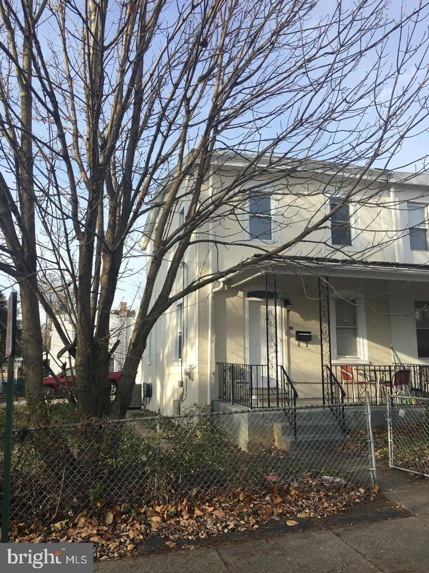 Welcome to this charming 2 bedroom twin house. From the covered from porch you enter to a good size living room, dining room both with beautiful hardwood floors. A well maintained kitchen with stainless steel appliances and ceramic tiles. From the kitchen you exit to the fenced back yard. And off the kitchen is the Laundry room. The second floor features two bedrooms with hardwood floors and freshly painted. And a hallway full bath. The basement is for storage. Central air. Easy access to the city, close to shoppings, restaurants and public transportation.