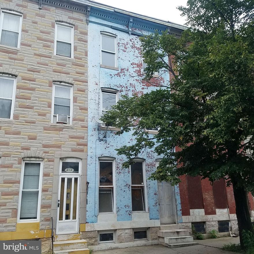 Don't miss this great opportunity to own a brick rowhome in Johnson Square neighborhood. Enjoy spacious room sizes, wood floors and separate dining room. Use the basement for added storage or finish off for additional space. A great location, near schools, shopping, restaurants, transportation and commuter routes. Just minutes from Downtown Baltimore!