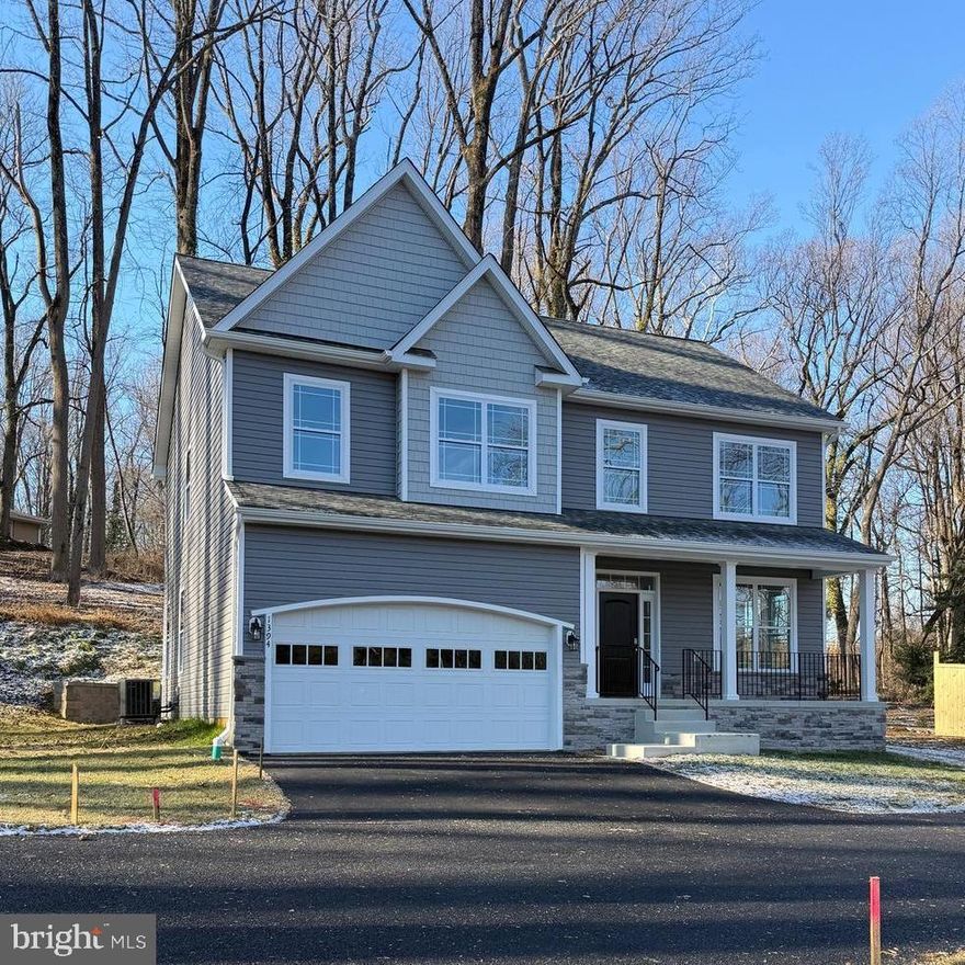 APPLETREE HOMES LLC..... NEW CONSTRUCTION.!!!  SEVERNA PARK SCHOOLS!!!    1 .15 Acre+ wooded lot!!! 5 Bedrooms 3.5 Baths.    9-Foot Ceilings on 1st Floor.    Beautiful Custom Kitchen with Quartz Countertops,  Stone Backsplash,  42" Cabinets, Stainless Farm Sink.  Large Custom Tiled Primary Bath Shower with Custom Glass Enclosure!!  City Water,  Garage.   Double Pane Insulated Windows.  Zoned Trane HVAC Equipment!!   Fire Suppression System.    2nd Floor Laundry Room!! Direct Private Access to the B&A Trail!!!. Last Lot Available!