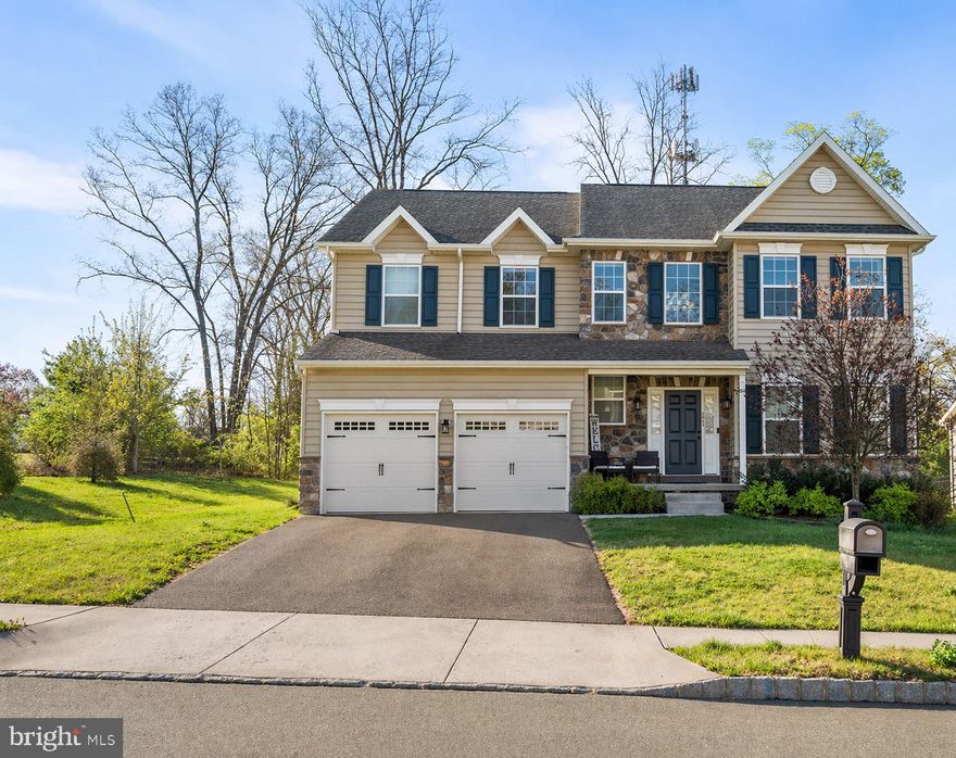 Exterior and Curb Appeal
Classic two-story colonial design with stone façade accents 
Double-car garage with paneled doors and private driveway 
Professionally maintained front lawn and landscaping 
Welcoming covered front porch – ideal for relaxing or greeting guests 
Spacious backyard with deck – perfect for entertaining or outdoor living 
 
Interior Highlights
Bright, sun-filled rooms with oversized windows throughout 
Neutral color palette offering a move-in ready canvas 
Expansive living areas with open, flexible layout 
Plush carpeting and well-maintained finishes 
Thoughtfully designed layout ideal for both everyday living and entertaining 
 
Bedrooms & Comfort
Generously sized bedrooms with ample natural light 
Large primary suite with open layout and multiple windows 
Flexible bedroom spaces suitable for guest rooms, home office, and more 
Clean, modern aesthetic ready for personalization 
 
Bathrooms
Well-appointed bathrooms with vanity storage and updated fixtures 
Glass-enclosed shower and bright, functional layouts 
Neutral finishes for a clean, timeless look 
 
Kitchen & Living
Layout supports seamless flow between kitchen, dining, and living areas 
Ideal for both daily functionality and hosting gatherings 
 
Additional Features
Dedicated spaces ideal for home office or remote work setup 
Large windows offering peaceful neighborhood and tree-lined views 
Strong natural lighting enhances space, warmth, and livability