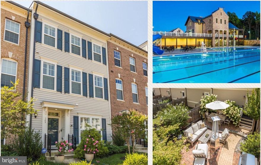 Rare opportunity to own this professionally decorated Miller & Smith Interior Penthouse Style Owner Suite Model. Located in sought after Embrey Mill 1st Section.  Walking distance to the Bistro, Fitness Center & Pool. This home is well appointed throughout. Hardwood Flooring Including the stairs and flex areas on levels 2 and 3. Professionally designed Outdoor Living Area. The Kitchen has stainless steel double oven, gas cooktop range and built-in microwave, and spacious French drawer refrigerator. The hardware and lighting are upgraded throughout. There is newly installed marble back splash tile in the Kitchen. The Owner Suite has a custom closet system and luxury Bathroom. The backyard is an oasis with patio pavers, lush landscaping, and grill. There is stair attic storage access in the two-car detached rear garage.  The garage has a central vacuum perfect for the fixer upper looking to do some work in the garage or some woodworking in their spare time. This is on-street parking in front. There are also unassigned parking spaced in the parking lot in the rear. Hook up available from main gas lines for potential outdoor grilling. At Embrey Mill, residents are brought together through community events, neighborhood gatherings, and all of the amazing amenities. Spanning over 285 acres of open space, you will have plenty of room to get out, play, and explore.  Upon entering Embrey Mill, you'll be greeted by the Embrey House, the heart of Embrey Mill. Catch up with friends on the outdoor patio, then sit poolside and stay cool in the beach-entry pool (caution: SPLASH ZONE!). When lunchtime rolls around, either start up the outdoor grill (free for any resident to use) or grab a bite to eat at the Grounds Bistro & Cafe. That's not all be sure to swing by the Embrey House gym. Lift some weights or work on your stamina in our exercise facility, which overlooks the pool deck. The Knight House, Embrey Mill's newest community clubhouse is walking distance from this home. It features a second community pool, basketball court, and playground.  Nature Trails Walk or jog, bike or hike - the choice is all yours! Our nature trails are designed for all difficulty levels, so believe us when we say it's never too late to get out there and enjoy the view. Take a brisk walk through the neighborhood on the Park Loop Trail or venture into the woods on the scenic Mine Road Trail, Hiking Trail, or Rocky Run Trail.  Parks & Playgrounds-Embrey Mill has plenty of park and playground options for all ages. Put your tricycle to the test at Racetrack Park, visit Embrey Field for a game of soccer, or cook up some s'mores at the Heritage Park fire pit. It doesn't stop there - seven parks are awaiting the fun. Just remember, safety first! Community Garden-Calling all gardeners! Join the resident garden club. Located right next to the Dogwood Dog Park, our community garden is a great place to meet fellow neighbors while growing your love for gardening. Prepare for those exciting summer cookouts and Fourth of July celebrations by planting your favorite vegetables and herbs. This home is located near the I-95 diverging diamond interchange (DDI) and Embrey Mill Town Center. In 2020, The Jeff Rouse Swim and Sport Center, a family health and wellness facility opened in May 2016, the Center features three pools including a 50-meter Olympic size competition pool, a 25-yard recreation pool with water features for kids. The meticulously kept home will not last long, get it while it lasts!