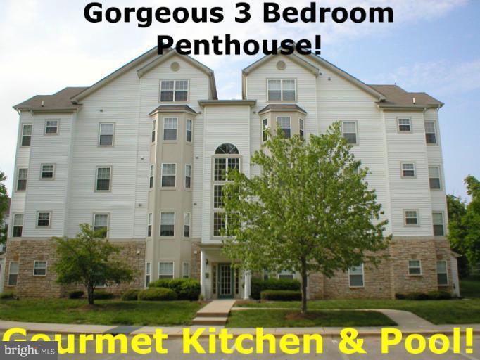 Large modern two bedroom condo with loft that could be used for a third bedroom. Located behind Bowie Town Center.