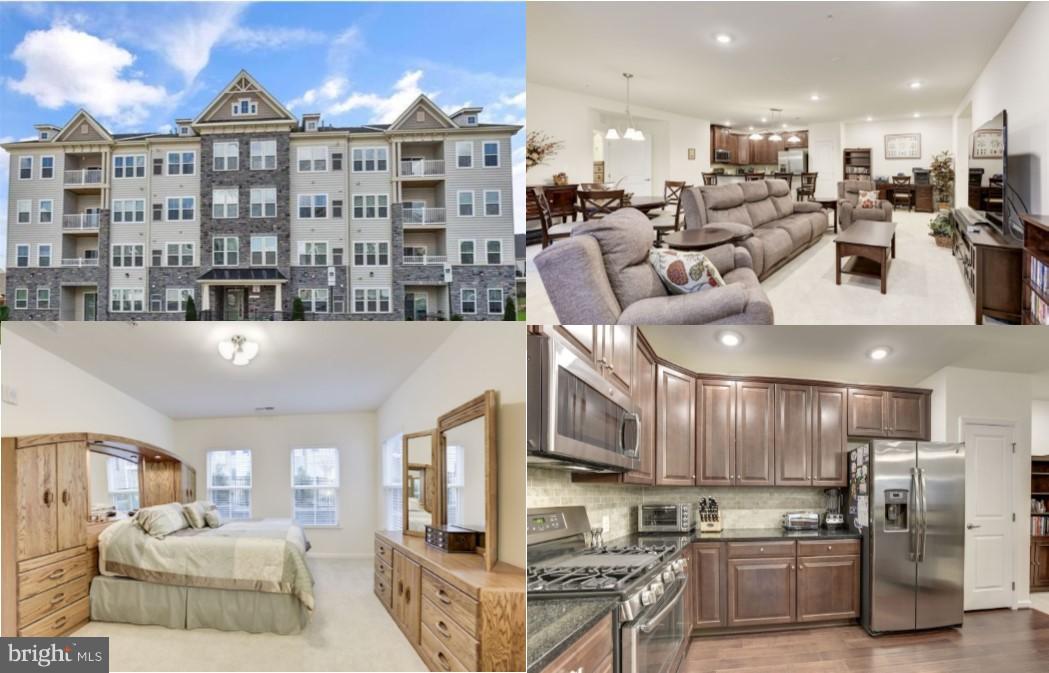 Spectacular 55 & better community with outdoor salt pool, fitness center & club house! Shows like NEW! The stunning kitchen offers granite counters, upgraded SS appliances, 42 cabs, center island & breakfast bar. 2 large bedrooms w/ 2 fully upgraded baths, upgraded light fixtures, room for storage, upgraded carpet, custom blinds and private deck! This home is a must see!