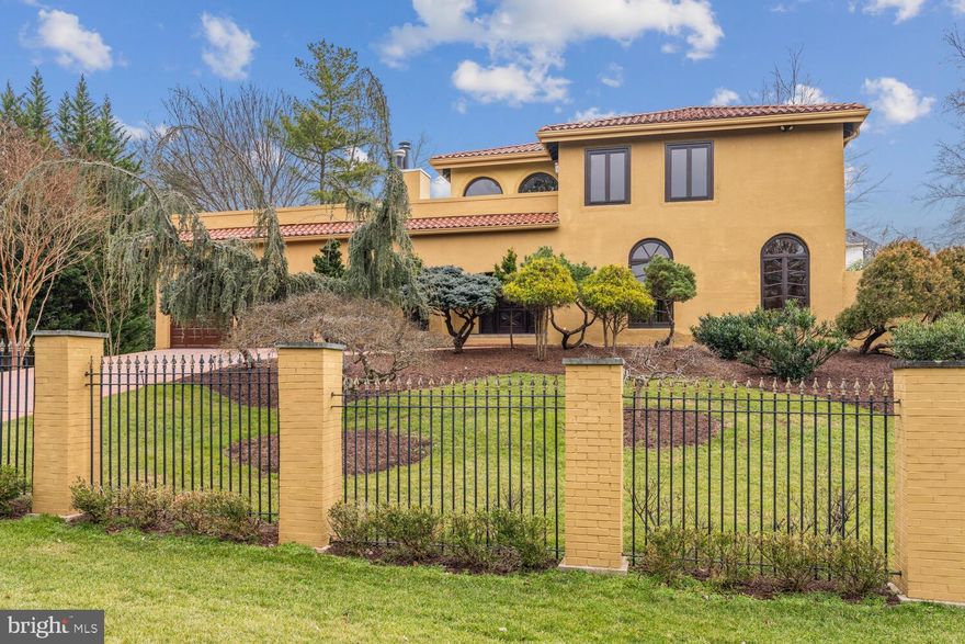 Located on a quiet street just a short walk from the Potomac Village, this six bedroom, five and one half bathroom home exudes European sophistication. The main level features high ceilings, hardwood floors, custom moldings and imported high-end windows throughout. The gracious foyer gives access to an office, formal living and dining rooms, a family room/den, powder room and the kitchen, complete with top-of-the-line appliances and an ample eat-in area that connects to the outdoor deck. The upper level boasts a spacious primary suite with walk-in closet and large en-suite bathroom with dual vanity, large shower and jetted soaking tub. Three additional bedrooms, each with ample storage and two updated bathrooms along with a large rooftop terrace round out this light filled level. The lower level offers tremendous space and includes two bedrooms and two bathrooms along with storage areas, a laundry room and an open area perfect for a multitude of functions. The two car garage, gated entrance and large yard all add to the long list of amenities which make this home exceptional.