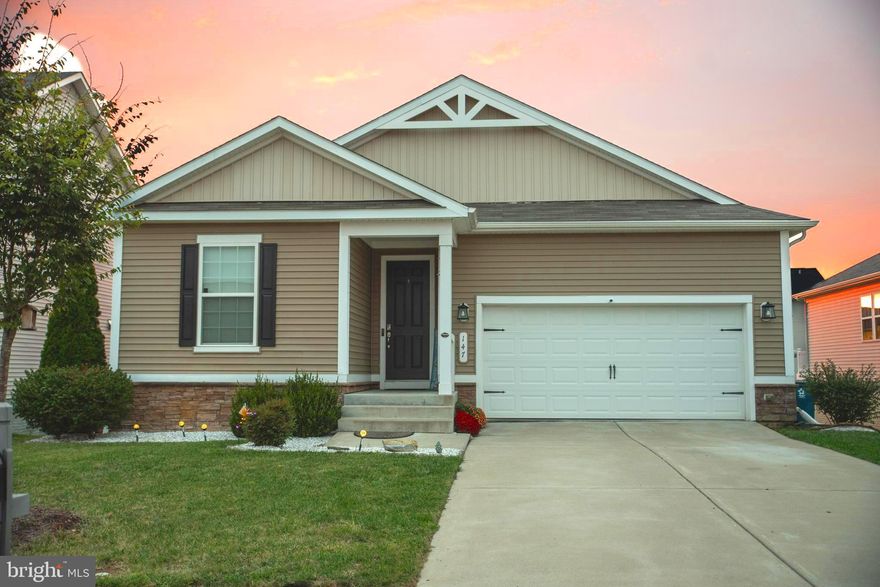 Welcome home! Looks cozy from the outside but will absolutely wow you once you step inside. Offering over 3,500 square feet, this 5-bedroom, 3-bath beauty is truly a must-see-to-believe property. Inside, you’ll find a bright, refreshed kitchen with newer GE Café appliances, fresh paint throughout, a gorgeous custom primary closet, and three main-level bedrooms with two full baths. A lovely covered deck is perfect for your morning coffee, or to enjoy the sunset from your porch swing in the evenings. The finished lower level is a total game changer, ideal for multigenerational living, large families, home offices, or rental potential, and features two spacious bedrooms, one full bath, two oversized living or bonus rooms, two huge storage areas, flexibility to add a second kitchen, and a utility room with space for a 2nd washer and dryer. Outside, you will find a firepit and a fully fenced in backyard! For added peace of mind, the sellers can provide a recent inspection, appraisal, and survey from January 2025 for serious buyers. With a fast closing available, come see how surprisingly massive and versatile this home truly is — you won’t believe the space until you’re inside.
