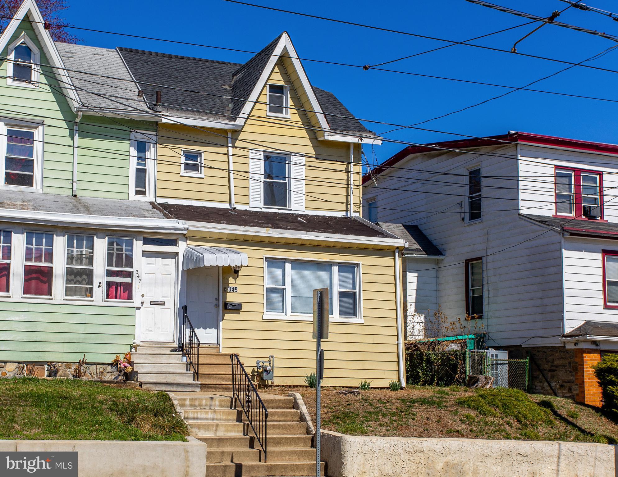 🚨FRESH NEW UPDATES + BETTER PRICE = EVEN MORE VALUE! 🏡✨ This URBAN move-in-ready twin home with 2-car PRIVATE PARKING 🚗🚗 offers solid bones, smart UPGRADES, and unbeatable PUBLIC TRANSPORTATION 🚉 access right at your doorstep—ideal for buyers seeking a CLEAN, practical home! Featuring 3 bedrooms plus a versatile FINISHED ATTIC 🛏️ (use as 4th bedroom, office, or flex space), a spacious sunlit layout🔆, a covered front porch that adds privacy and buffers from the street, eat-in kitchen, full dining room (fits 8-seat table), main-floor washer/dryer hookups, and a full basement for extra storage. Recent updates include roof shingles (2024), fresh paint & carpet (2025), and a BRAND-NEW kitchen (2025) with granite countertops, tile flooring & backsplash, shaker style NEW cabinets, and never-used stainless steel appliances, Updated HVAC and thermostat (2022), and asphalt driveway (2021) round out the major improvements. The fenced backyard (2025) offers easy alley access with parking right by the kitchen and super convenient entry through the back door—no more 🛍️ hauling groceries from the street—and it's perfect for weekend BBQs 🍔. Enjoy a walkable lifestyle near shops, parks, schools, and SEPTA’s Clifton-Aldan Station (just 6 stops to University City/Penn Med), plus trolley and bus lines to Springfield Mall and 30th Street Station. VACANT and FHA WELCOME 📈 Great for INVESTORS too: Income generating property , high rental demand, 7–8% CAP RATE potential, and possible future commercial use. Don’t forget to check out the video! 🎥Schedule your appointment today!