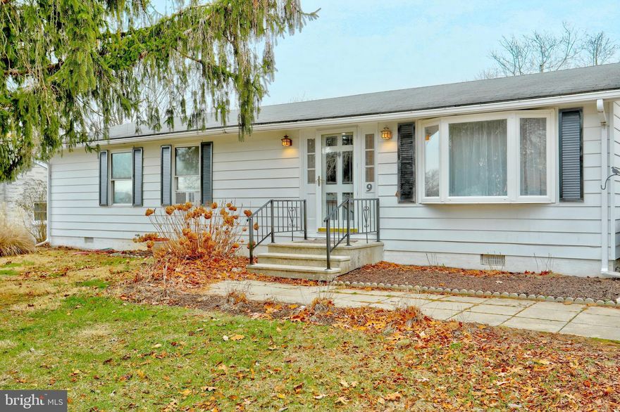 One floor rancher available in Southern York County School District in desirable New Freedom Borough.  Recently updated kitchen with bright white cabinets, lots of storage! 0.46 acre nice level lot to enjoy the outdoors.  Sit out on the covered back porch.  Storage in attached shed.  No HOA.