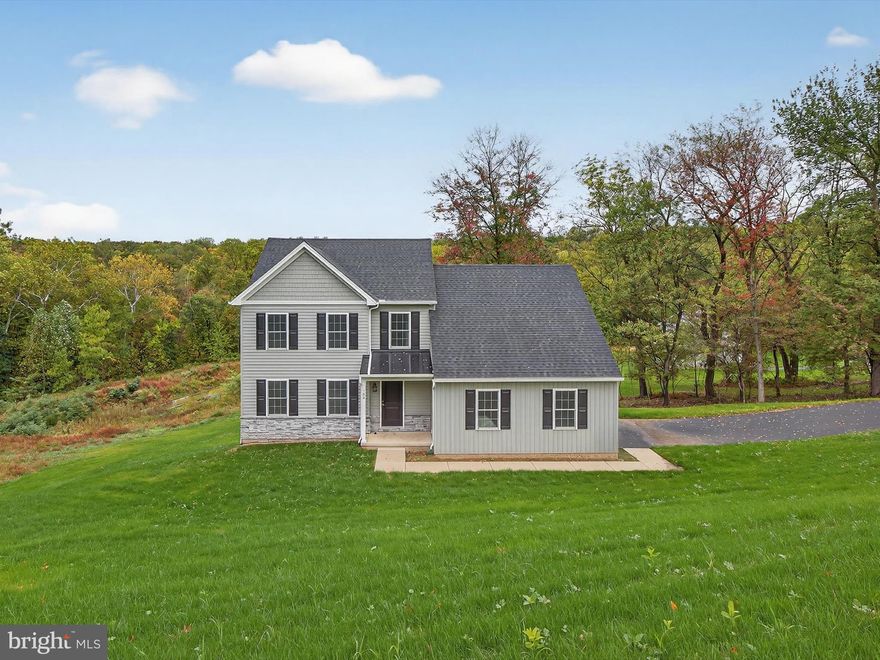 Move-In Ready New Construction! Don’t miss your chance to own the last available lot in Greenwood Forest! The Glenbrook model is perfectly situated on a beautiful 1+ acre lot surrounded by mature trees and peaceful wildlife, offering both privacy and natural beauty. This thoughtfully designed home features 4 bedrooms, 2.5 bathrooms, and 2,080 sq. ft. of living space with an open-concept first floor and an oversized, side-load 2-car garage. The walkout basement provides ample storage space or the potential for additional finished living area. High-end features include granite kitchen countertops, a 4’ kitchen island, painted cabinetry in the kitchen and baths, stainless steel appliances, and luxury vinyl plank flooring throughout the first floor and all bathrooms. Enjoy peace of mind with a one-year builder warranty and the rare opportunity to move right into a brand-new home in this desirable community. Schedule your private showing today!