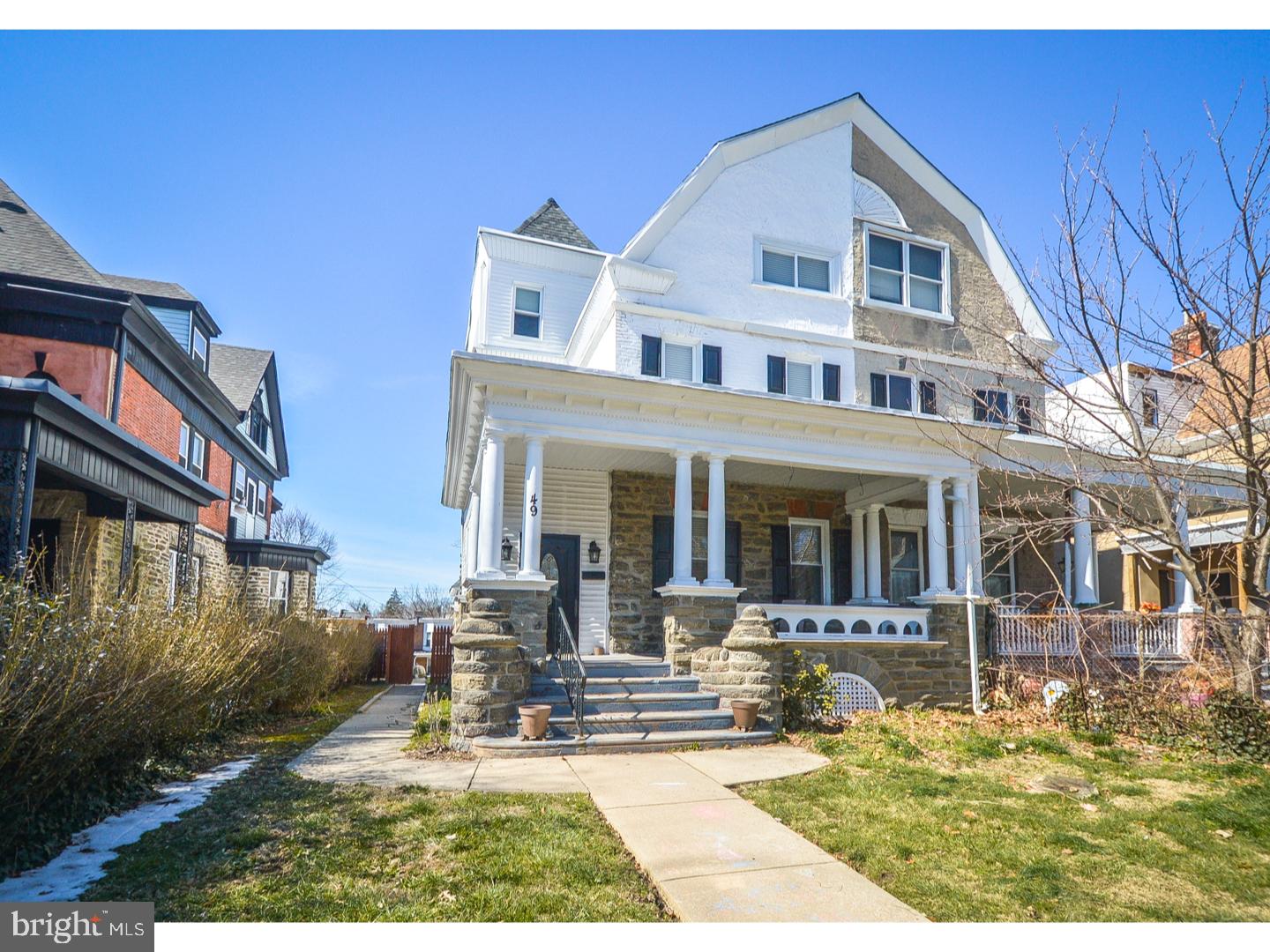 Fabulous 4 bedroom 3.5 bath twin in desirable West Mt Airy. Renovated in 2014 this home has all updated systems which include new HVAC, electric and plumbing.The large windows allow for plenty of light throughout. There is a beautiful eat-in kitchen with granite countertops and stainless steel appliances. Off the kitchen is a powder room,spacious mudroom and laundry area.The main floor has hardwood floors throughout and an open floor plan which is great for entertaining.The master bedroom is spacious with a full bath and walk-in closests. In addition there are 3 more bedrooms and 2 more updated bathrooms. There are 2 additional rooms that are being used as a playroom and office.Outside there is a wonderful front porch and and a lovely fenced in backyard. There is a walkout basement which could be finished with a bathroom.Close to public transportation and Center City!
