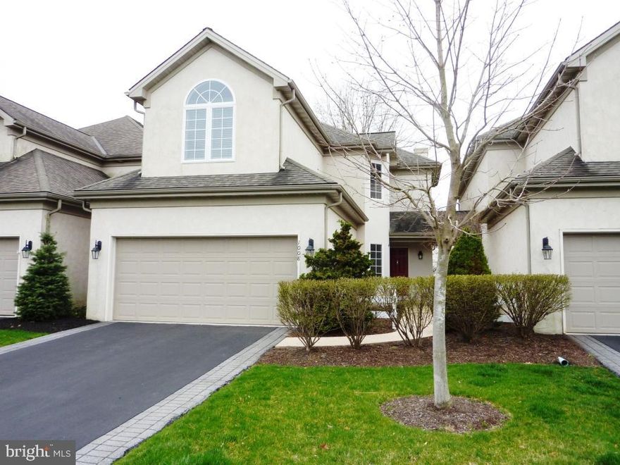 Wonderfully located villa on the 18th fairway with view of 2 ponds and clubhouse. Professionally landscaped with mature trees and a huge stamped concrete patio with a pond and fountains. Spectacular kitchen with granite countertops and maple cabinets. 2 story foyer, 3.5 baths and 3 fireplaces. Full finished basement gives you over 3,000 sq. ft. of living space. For comp purposes only.