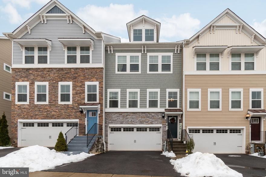 Welcome home to the waterfront community of Tanyard Cove! This 3 bedroom, 2.5 bath townhome is the perfect combination of style and comfort. Upon entry, you will be greeted with a light filled 2 story foyer. The open concept main level features a spacious living and dining area as well as a beautiful kitchen with stainless steel appliances and tons of granite counter space. As you make your way to the upper level, you’ll find bedroom level laundry, a large primary suite with walk in closet and ensuite with double sinks, and 2 additional generously sized bedrooms. The lower level has a nice rec room and provides access to the 2 car garage and fenced in backyard. Amenities in Tanyard Cove are abundant. Community pool, fitness center, dog park, playground, marina and boat launch.  Dining, Shopping and Entertainment are close by as well as major commuter routes!