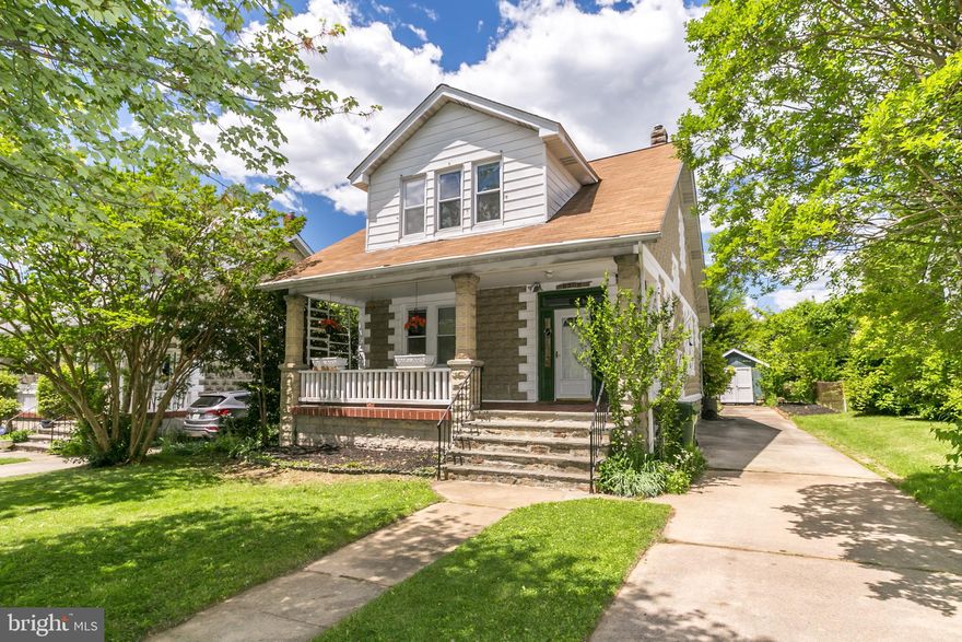 Fall in love with this quintessential, charming porch-front Hamilton Hills bungalow surrounded by mature trees and landscaping.  Special features include; foyer at the entryway, original inlaid hardwood floors, multiple panes of original stained glass, wood burning stove in the living room, garden window in dining room, front and rear porches, 2nd full bathroom on main level off of mudroom, partially finished lower level recreation space, enormous closets in the bedrooms, ceiling fans in all bedrooms, significant off-street parking and so much more! Updates so that you don't have to concern on issues include; upgraded electrical panel, new roof 2012, replacement gas boiler & water heater 2012, many rooms recently repainted.   This charming home will not last long so make your appointment today.