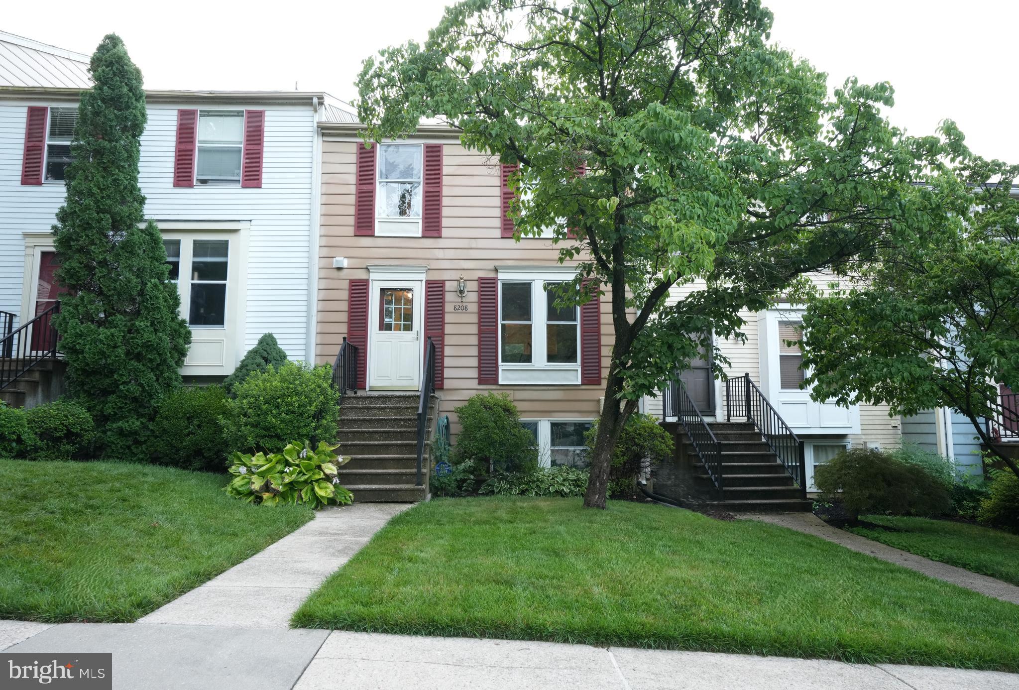 Don’t miss this beautifully maintained and move-in ready townhouse, ideally located in Howard County with easy access to Rt. 32, I-95, and 295. This charming home offers comfort, convenience, and thoughtful updates throughout with quick access to BWI, the Patuxent Branch Trails, and Historic Savage Mill. Step into a renovated kitchen featuring granite countertops and modern finishes, perfect for both everyday living and entertaining. The updated powder room and semi-private en-suite main bath both feature stylish new vanities with granite tops, adding a touch of luxury to your daily routine. Vinyl plank flooring flows throughout the first and second floors, offering durability and a modern aesthetic. Upstairs, you’ll find two spacious bedrooms, each equipped with wall-mounted TVs with free over-the-air connectivity via an antenna mounted inside the attic. The finished basement offers a large multipurpose room—ideal for a game room, home office, or even a third bedroom—along with a glass sliding door exit to a beautiful paver patio. Enjoy outdoor living on the well-maintained deck, perfect for grilling or relaxing. Additional highlights include a NEW ROOF installed in 2024, and an assigned parking space is located in front of the home.