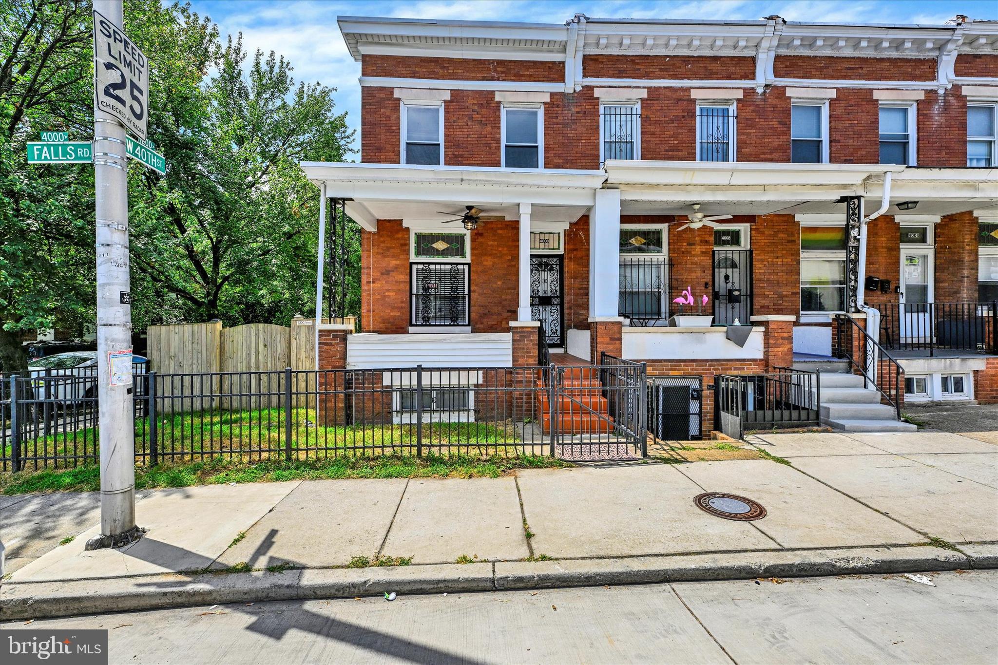 Rarely available end unit in Hampden with private parking! This spacious 3-bedroom, 2.5-bathroom home is move-in ready and full of charm. The main level features gleaming hardwood floors, recessed lighting, and a bright, open living room drenched in natural light. The updated kitchen offers granite countertops, abundant cabinet space, and a nearby half bath for convenience. Upstairs, you’ll find three generously sized bedrooms and a full hall bathroom. The finished lower level provides a large rec/family room, a full bathroom, and a utility/storage room. Outside is where this home truly shines—relax or entertain on the deck overlooking a huge fenced-in yard, a rare find in this sought-after neighborhood. Enjoy the private parking pad plus ample street parking. Perfectly located near shopping, dining, and all that Hampden has to offer—schedule your showing today!