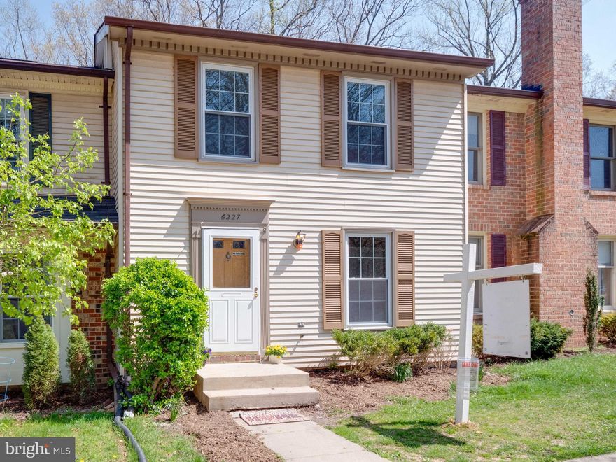 If you love nature, private wooded views and a peaceful creek setting just beyond your back yard then this home is for you! Lovely 3-level townhome in Shannon Station has peacefulness rarely found in Northern Virginia with stunning views, trails and a short walk to Burke Station Park! This home offers NEW vinyl plank flooring (2021) on main and lower levels, NEW carpet on the upper level. Main level also offers white cabinets, granite countertops, a separate dining room, powder room, and spacious and bright living room with views of the wooded area and creek. The upper level includes 3 bedrooms including the owner’s suite with full bath and hall bath. In the walk-out lower level you will find a large recreation room that could also be a 4th bed/2nd owner’s suite, with fireplace, full bathroom, and storage room with laundry. Just outside the lower level you can walk out to a fenced rear yard where you can garden, entertain, or simply enjoy your own slice of solitude while you escape from the hard work that got you here. 2015 roof with architectural shingles, updated windows with a transferable warranty, 2 parking spots, and ample visitor parking. LOW HOA fees include seasonal pool, tennis courts, tot lot, and trash removal. If you want some additional nature settings you are just minutes from Burke Lake Park, Huntsman Lake, Lake Mercer, or Lake Accotink Park. Great commuting options with a short drive to the Springfield Mixing Bowl (495/395), Rolling Road VRE, or Franconia-Springfield Metro. Shopping and Dining? Not only are you a short drive to Whole Foods and Trader Joes; Ample options just minutes away with grocery, restaurant and coffee options at Huntsman Square, Burke Town Plaza, Cardinal Forest, Old Keene Mill Shopping Center, or Springfield Town Center. Don’t wait to come and see this one - it won’t last long!