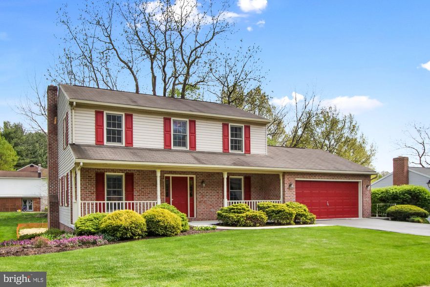 Beautiful  Colonial Heights Home setting within  a col-de-sac, featuring a  4 Bedroom, 2.2 Bath located in the Dallastown School District.  Spacious Eat-in Kitchen and  separate dining room for entertaining.  Relax in a finished daylight lower level family room with a wood burning fireplace and a half bath conveniently  located .A large Primary suite with walk -in -closet. A nice size laundry room that leads out to a oversized two car garage. Plenty  of storage room in the basement. GREAT location,  just minutes from I83, restaurants,  and shopping. Please don't hesitate to call for a private showing . This will not last to long especially in todays market.