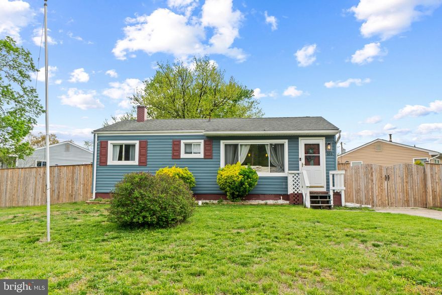 Charming, fully remodeled ranch-style residence offering 5 bedrooms, 2 full bathrooms, and 1,512 finished square feet, tucked on a cul-de-sac in desirable Sun Valley. // A spacious front yard with a flagpole and private driveway creates a welcoming first impression. Inside, the open-concept main level showcases stylish finishes and a thoughtfully designed layout that provides more space than meets the eye. The sunlit living room features rich hardwood floors and expansive windows, filling the space with natural light. Seamlessly connected to the living room is the beautifully updated eat-in kitchen, showcasing upgraded granite countertops, stainless steel appliances, durable LVT flooring, crisp white shaker cabinetry, a custom backsplash, pendant lighting, and a dedicated breakfast area. Continuing on the main level are three comfortable bedrooms, all featuring hardwood flooring, along with a well-appointed full bathroom. // The newly remodeled lower level boasts LVP flooring and offers a spacious recreation room, two versatile bonus rooms ideal for a home office, fitness area, or guest space, a beautifully renovated full bathroom with a custom tile surround and rainfall showerhead, and a laundry/utility room. // The fenced backyard provides a private outdoor retreat, complete with a patio and a storage shed, perfect for everyday enjoyment and entertaining.