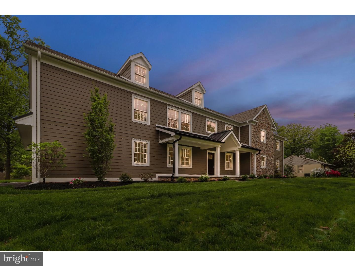 Welcome to 401 Red Fox in Wayne Pa, the heart of the MAIN LINE. A quiet street tucked away from all the hustle and bustle of Wayne and still close enough to walk to your favorite spots in town. All this in the award-winning T.E. school district! The exterior of this luxury home is appointed with new Hardie plank siding and stone. A new Premium Bluestone walkway and the front porch surrounded by alluring Landscaping framing this exquisitely detailed home for that perfect curb appeal you deserve in a neighborhood of this caliber. You will not find this level of detail in any other home on the market. Upon entering this home you are greeted with an abundance of light. Beginning with the dramatic entry accented with high ceilings and an intricately designed staircase, the home's interior flow is open and airy. High ceilings, lots of windows, hardwood floors, crown molding, wainscoting and a second-floor balcony overlooking the foyer, are some of the amenities that enhance this stunning home. Living space offers 4 bedrooms and 3.5 baths upstairs. The MASTER SUITE on the second floor will be your own paradise including a sitting room, walk-in closet appointed with California closet systems, full spa-like bathroom and a coffee bar built for a barista. A formal living and dining room, a great room and a gourmet kitchen complete with a full VIKING appliance package that would make a world class chef envious with an entertaining area that will take your guests breath away, and a formal office. There are two separate zones for the HVAC systems. All this wrapped around a well-appointed SMART HOME capable of running your house from your phone or IPAD from anywhere in the world. Outside living is accented with an expansive covered patio. A yard big enough for a pool or friendly football game. Enjoy proximity to all major routes and the finest public and private schools. Feel free to call/text/email listing agent with any questions. This house is truly in MASTERPIECE build for the most sophisticated Main Line family. This house is built to today's standards with the charm of old Main Line alure. Sorry for the delays, Quality takes time! THIS HOUSE IS COMPLETELY NEW FROM THE FOUNDATION UP. ALL NEW PLUMBING, ELECTRIC, HVAC, DOORS, WINDOWS, TRIM, FLOORING, KITCHEN, APPLIANCES, LIGHT AND PLUMBING FIXTURES, SIDING, ROOF. ALL NEW WITH A WARRANTY!