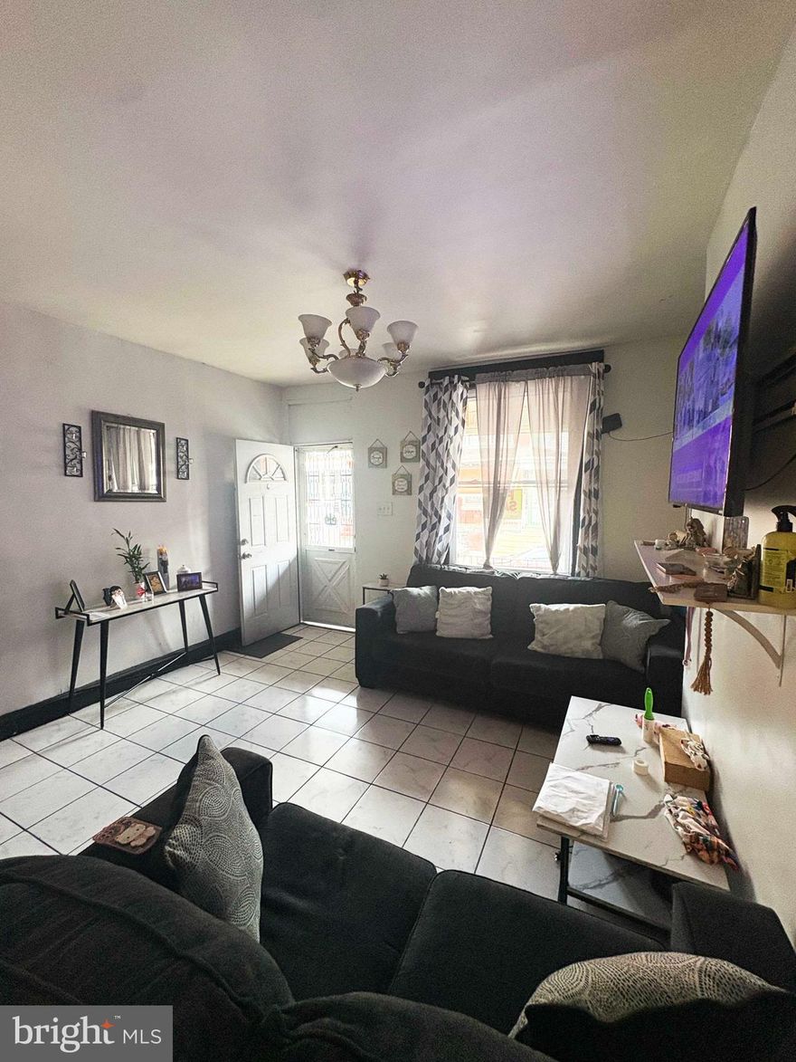 HUGE PRICE REDUCTION!!Welcome to this charming property at 3246 N Philip St 📍, located in the Fairhill neighborhood of Philadelphia 🎇! As you arrive, you’ll be welcomed by an open front porch — a great addition to the home’s inviting curb appeal and the perfect spot to enjoy your morning coffee or unwind outdoors 🏡.  Teh entire first floor features cermic tiles. The spacious living room is filled with natural light, creating a warm and comfortable atmosphere. Toward the rear of the first floor, you’ll discover a generous kitchen and dining area complete with Formica countertops and ample cabinetry, ideal for everyday living and entertaining. For added convenience the laundry area is located in the rear of the 1st floor

🆙 Upstairs, the home offers three well-proportioned bedrooms, each with its own closet space, along with a full ceramic-tiled bathroom 🚿. 

Conveniently located near shopping, dining, public transportation, and neighborhood parks 🍕🍙🍖, this home delivers both comfort and accessibility. ✨ An absolute MUST SEE — don’t miss your opportunity to make this home yours!