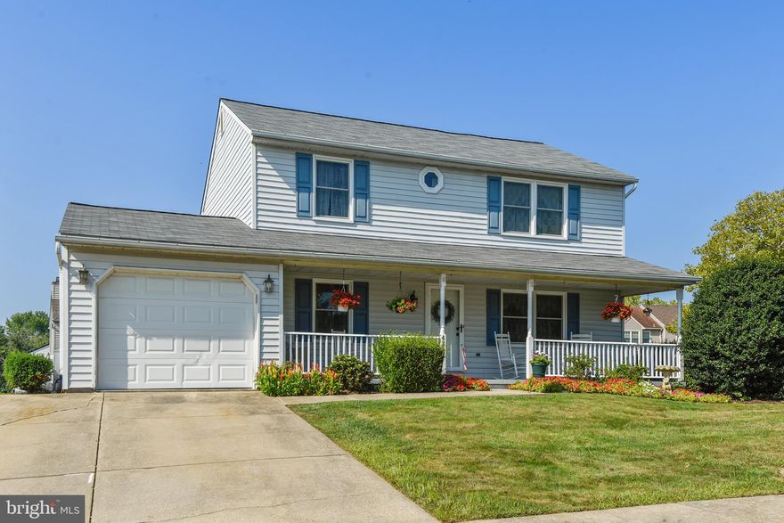 Beautiful Colonial in sought after Riverside!! 4 Bedrooms, 2 full and 2 half baths! Traditional floor plan, basement is completely finished with tons of entertainment space. Garage has attic, upper hallway attic has partially floored storage. Back yard is fully fenced and includes a stamped concrete patio and deck for lots of summer barbeques! Improvements include, Roof 2019, Windows 2020, Doors 2019, HWH 2017, HVAC 2020! Oven is a double oven to make your parties easy!  All the major things are done, just add your cosmetic touches and make it yours!