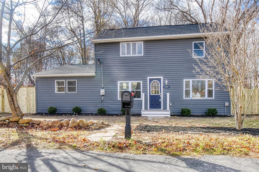 This house has been renovated from top to bottom and shows like a model.  This home features all the amenities you would see in new construction; an open floor plan, manufactured floors, new carpet, fresh paint, new bathrooms, granite counters, stainless appliances, new windows, new roof, new deck, and a fenced yard.  The master bath is on the main level with a full bath that has french doors leading to the large yard.  The second level has a large bedroom and an open recreation area.  The large flat, usable yard has 2 sheds, a fish pond,  a deck, and is fully enclosed with a  privacy fence.  This home is ready for a new owner.