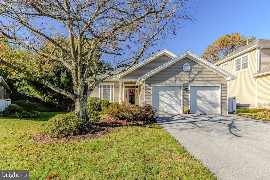 Hershey's Mills has a variety of floor plans in it's various village but only three villages with detached homes.  These homes have gas heat and cooking.  Welcome to this well maintained  Cedar Model  in Quaker Ridge Village. The inviting entrance opens into a beautiful foyer with tile flooring. There is a combined Living Room and  Dining room that is  exactly the space you need  for all your special holiday gatherings.  The family room affords the perfect area to enjoy your favorite sporting events and opens into the kitchen featuring plenty of granite counter space, a large pantry, gas stove and hardwood flooring.  Just outside is the deck providing a  great place to enjoy morning coffee or a late night snack.  But wait! There's more! A large primary bedroom with en suite bath including a separate shower and soaking tub.  There is also a large walk in closet.  The second bedroom is great for guests and/or in home office.  The windows all have plantation shutters.  There is  2 car attached garage, a first  Laundry Room, and an enormous finished basement with storage galore.  Hershey's Mill features a woodshop, community center for all types of activities. Library,  art classes, Pool, tennis, paddle tennis, pickle ball and miles of walking trails. Never to far to go food shopping or getting a bite to eat. Once you move to Hershey's Mill you will never want to leave. Get ready to celebrate the holidays in this beautiful home in a spectacular location.   Conveniently located near Malvern and West Chester with great shopping, restaurants, and major roadways. Please use the main security gate for showings. There is a one time capital improvement fee due at settlement for Quaker Ridge  of $3,300.00 and a one time capital improvement fee due to Hershey's Mill of $2486 also due at settlement