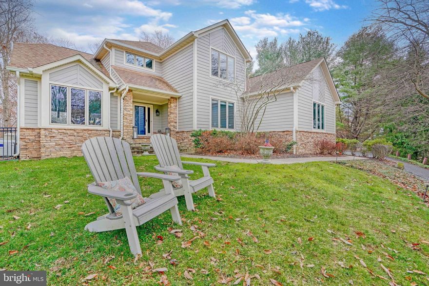 For those who demand excellence, this custom-built home in the popular Highlands of Hunt Valley will be sure to please. This 1.45-acre oasis with a private wooded lot, a 16x32 heated saltwater pool with a generous size patio and gazebo, a newly installed composite deck with built-in hot tub and second gazebo, immaculate cement board exterior with new paint and upgraded gutters is just minutes from the Hunt Valley Country Club, in the Hereford High school district and has walking paths through the neighborhood with quick access to I-83 and all the shopping amenities of Hunt Valley. As you enter the 2-story grand foyer you will be greeted with the formal living and dining room. Over a couple hundred thousand dollars with significant updates have been completed such as the newly remodeled gourmet kitchen with a new wall of cabinets with wine fridge, double ovens, drawer microwave, granite, and walk-in pantry. The adjoining family room has a cozy fireplace and sound system for those family and friend get-togethers. In addition, on the main level is a large in-home office with custom built-ins and a desk, mud room off the heated garage, powder room, and separate laundry room. The upper level offers and overlooks the foyer area with a primary suite that includes a spa bathroom with dual vanities, an oversized steam shower, a whirlpool tub, and a custom walk-in closet. This is accompanied by 2 other large bedrooms and a remodeled guest bath.  The lower level has been completely updated with a fireplace, wet bar with icemaker, all new carpet, paint, and a huge open room for your entertaining needs with a slider walking up to the rear yard. There are also 2 additional rooms that would give you the flexibility to have a 5-bedroom home. The dual propane-fueled HVAC systems and hot water heater are only a few years old with radon mediation and a new sump pump already in place. You may never find another finely crafted home like this in the Highlands. All houses in the neighborhood back up to the golf course, and the voluntary monthly membership includes  6 miles of walking path, unlimited golf, frisbee golf, and soccer golf.